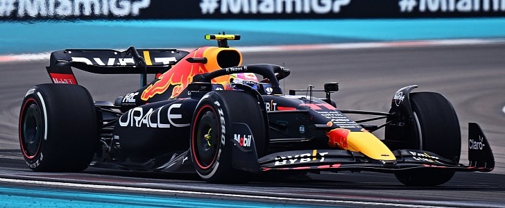 Red Bull Racing driver Sergio Perez