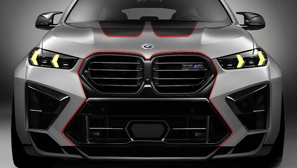 2024 BMW X6 M CSL - Rendering