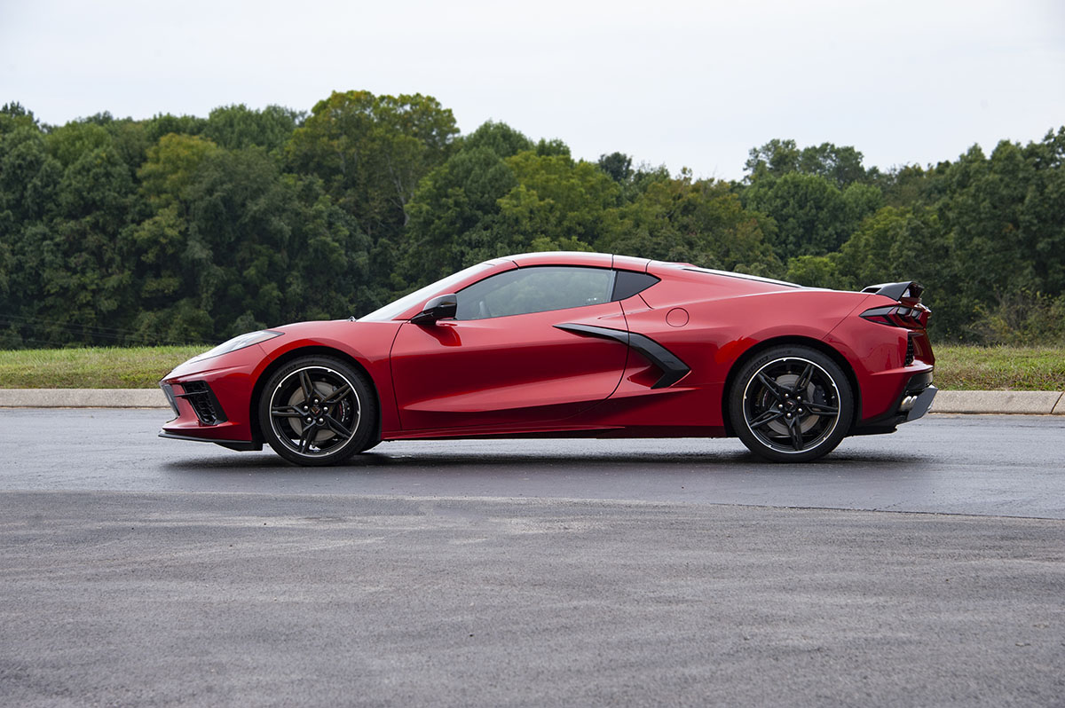 Red Mist C8 Corvette Looks Gorgeous, New Paint Color Replaces Long Beach Re...