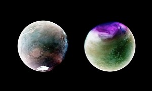 Red Planet Turns Purple, Green and Blue, And It Looks Even More Alien