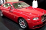 Red Rolls-Royce Wraith Shines in Dubai
