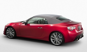 Red Toyota FT-86 Open Concept to Make Japanese Premiere at 2013 Tokyo