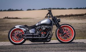 Red Wheel Harley-Davidson Street Bob Is a Stage IV Looker