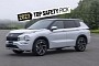 Redesigned 2023 Mitsubishi Outlander Plug-In Hybrid Earns IIHS Top Safety Pick Rating