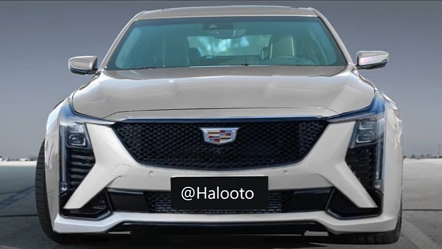 2024 Cadillac CT5-V Blackwing CGI facelift by Halo Oto 
