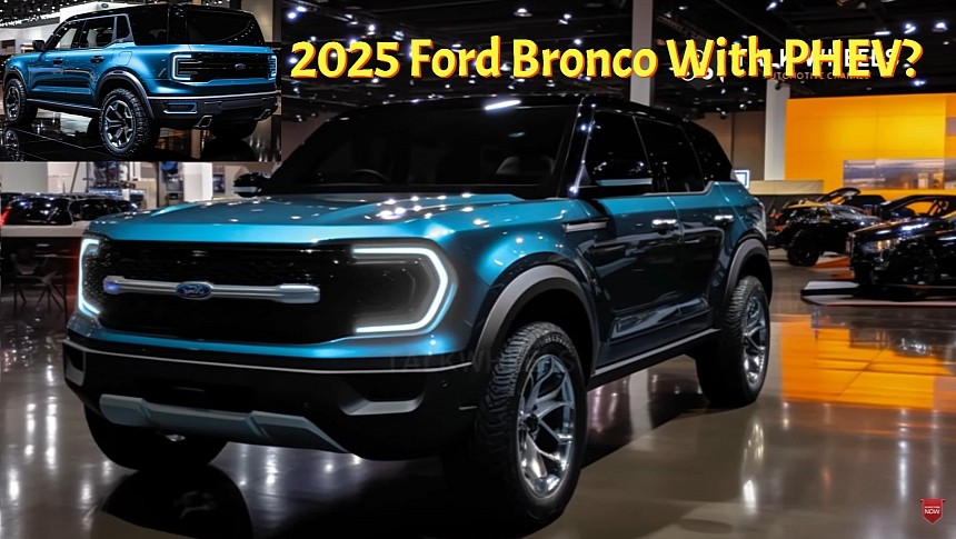 2025 Ford Bronco PHEV rendering on Talk Wheels