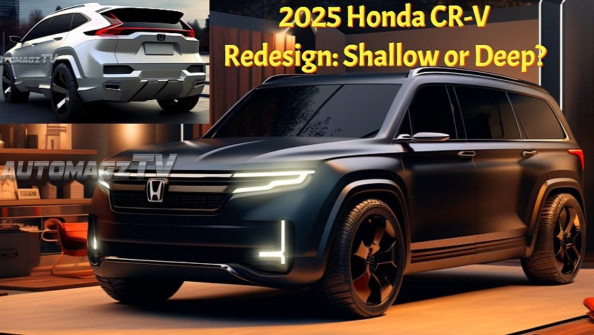 2025 Honda CR-V rendering by AutomagzTV