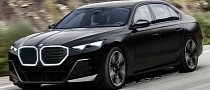 Redesigned, All-Black BMW 7 Series Gets Batman-Approved Dose of CGI Vitamins