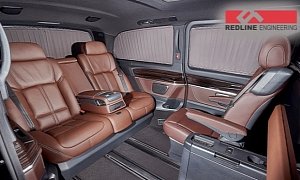 Redline Engineering’s V-Class Has BMW 7 Series Seats Inside