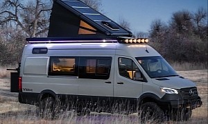Redtail Overland's Skyloft Van Is a Top-Shelf Two-Story Camper for Luxury Overlanding