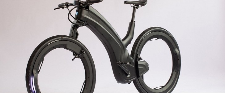sticker rekenkundig Dreigend Reevo Hubless Bike Is What Futuristic e-Bike Dreams Are Made Of -  autoevolution