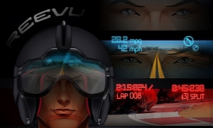 Reevu Shows New HUD Helmet, Soon in Stores