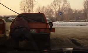 Refilling Your Gas Tank in Russia… Like a Hulk