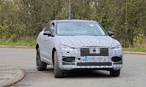 Refreshed 2021 Jaguar F-Pace Spied Testing in Britain