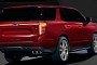 Refreshed 2024 Chevrolet Tahoe RST Gets Imagined With LED Light Bars Front and Back