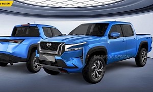 Refreshed 2024 Nissan Frontier Pro-4X Tries to Steal the Toyota Tacoma's Thunder Using CGI