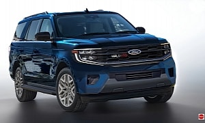 Refreshed 2025 Ford Expedition Gets Unofficially Previewed Across Fantasy Land