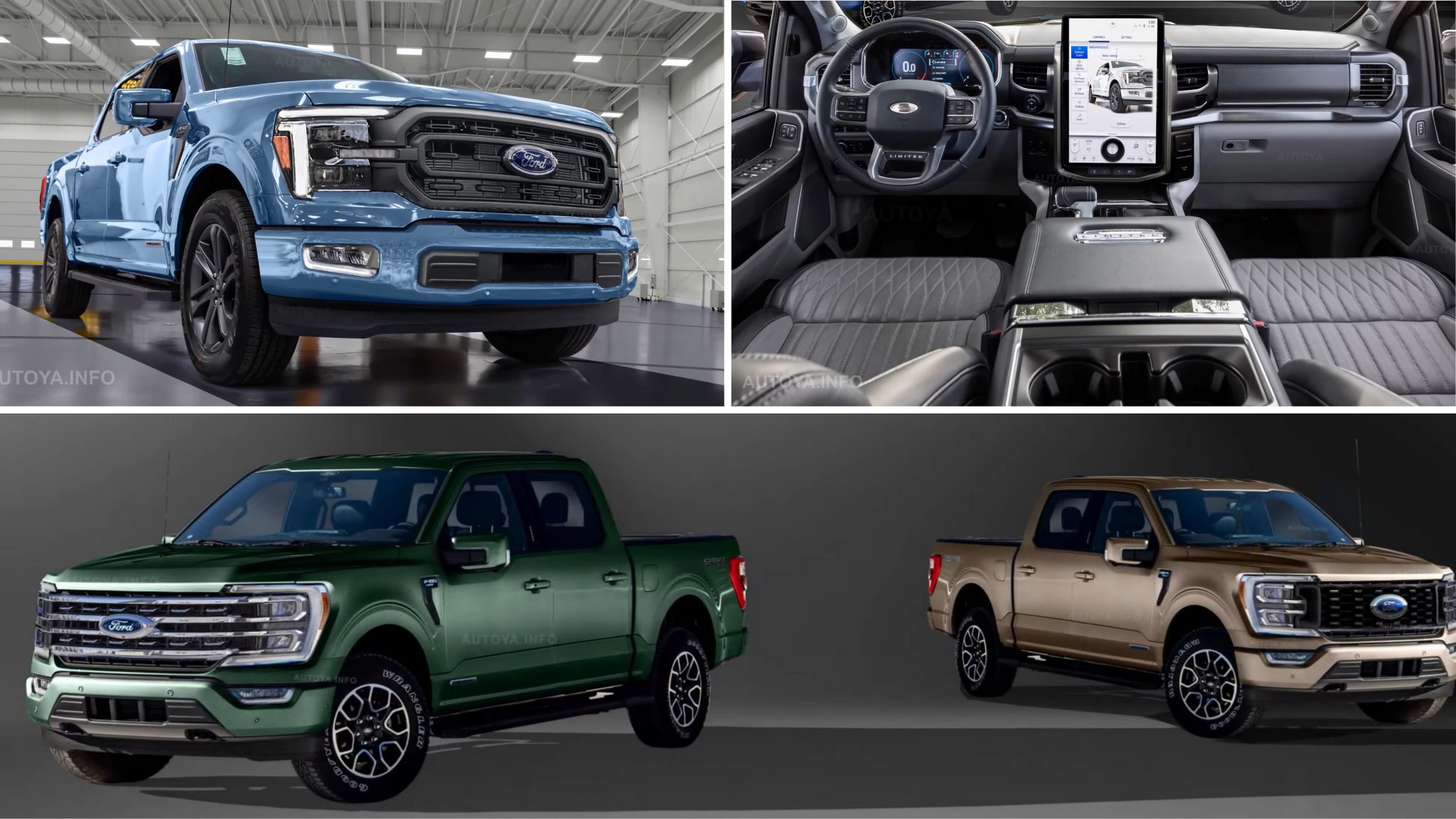 Refreshed 2025 Ford F-150 Lariat Shows Everything, Inside and Out