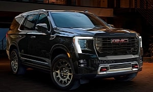 Refreshed 2025 GMC Yukon AT4 Shows Its Virtual Credentials Across Imagination Land