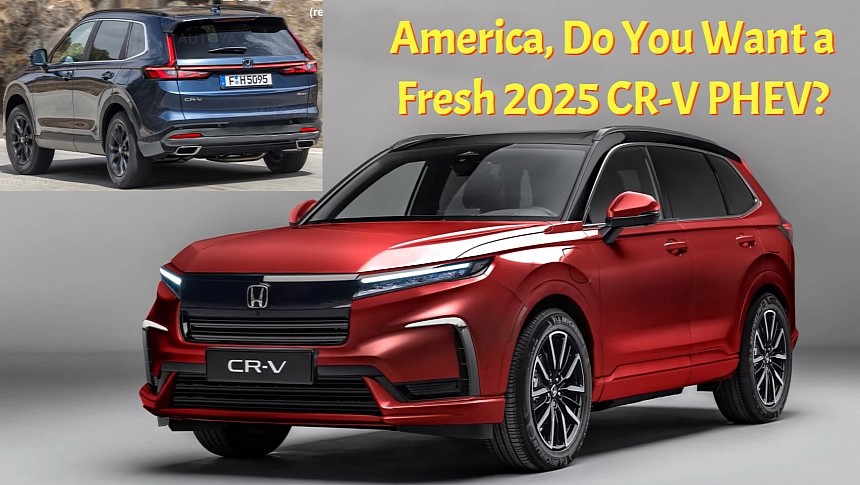 2025 Honda CR-V rendering by AutoYa