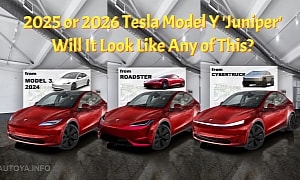 Refreshed 2025 Tesla Model Y Renderings Present 'Juniper' In Three Different Guises