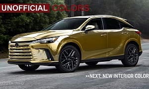 Refreshed Lexus RX 550h+ Shows Mild Aesthetic Revisions Inside-Out, Though Only in CGI