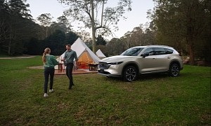 Refreshed Mazda CX-8 Three-Row Revealed for the Land Down Under in Rhodium White