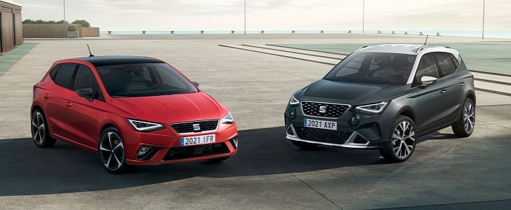 2021 SEAT Ibiza and Arona facelift official introduction