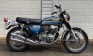 Refurbished Honda CB750 Four K5 Went From Unwanted Project to Museum-Grade Artifact
