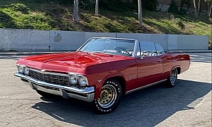 Regal Red 1965 Chevrolet Impala Emerges in Stunning Shape, Should We Trust the Low Miles?