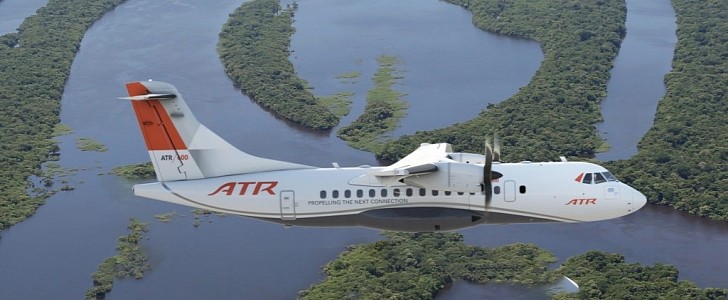 The ATR-72 600 is on its way to becoming certified for 100% SAF