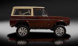 Reimagined 1977 Ford Bronco Shines More Than Upcoming New Version