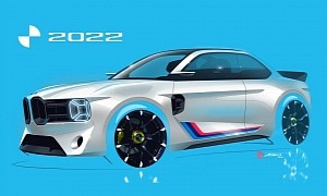 Reinvented BMW “2022” Logically Pays Glorious, Digital Tribute to Sporty 2002