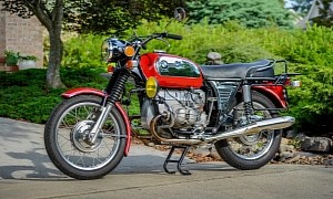 Rejuvenated 1973 BMW R75/5 Looks Absolutely Majestic, Reveals Matching Numbers