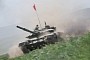 Relentless Russian Tanks Race Against Each Other as the Tank Biathlon Begins