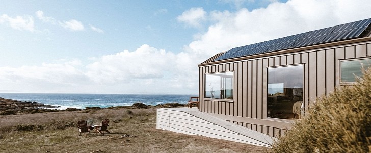 Maldhi is a brand-new tiny home that's both off-grid and remarkably luxurious