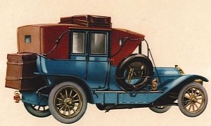 Remembering the 1910 Pierce-Arrow Touring Landau, the First-Ever Production RV