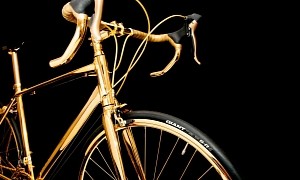 Remembering the Goldgenie Gold Racing Bike, a Shameless Exercise in Opulence