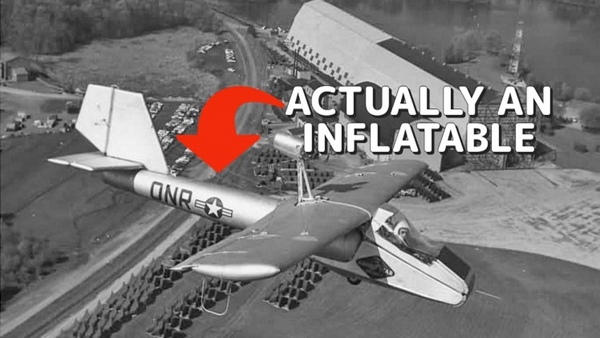The Inflatoplane was an experimental Goodyear aircraft from the 1950s