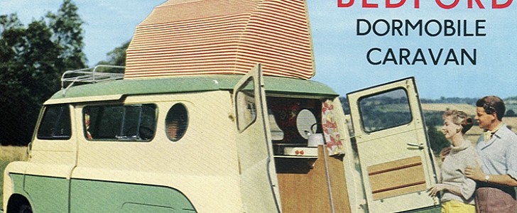 Remembering the Iconic Bedroom on Wheels, the '50s Dormobile Campervan