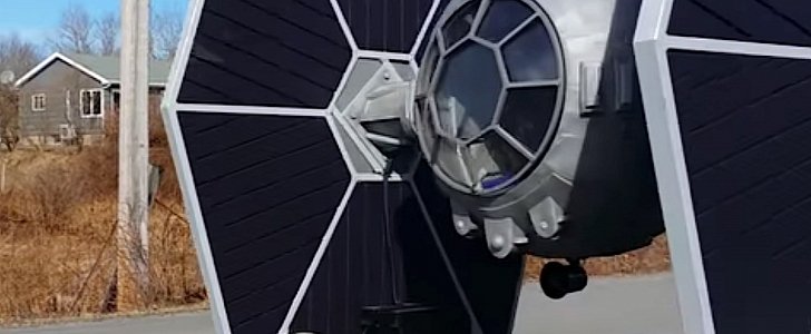 Home made Tie Fighter