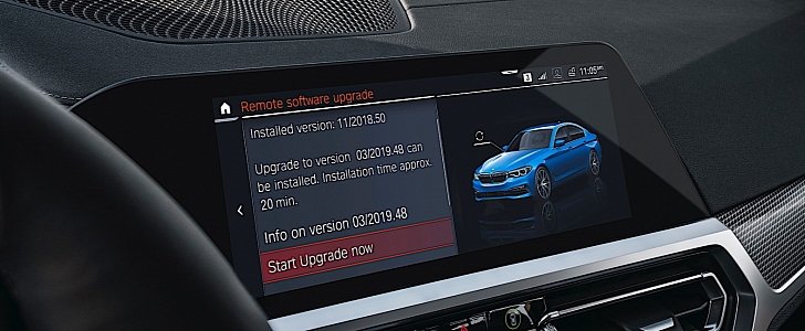 BMW Remote Software upgrade becomes available