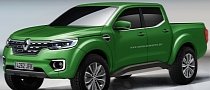 Renault Alaskan Pickup Truck Rendered in Production Guise, Makes a Lot of Sense