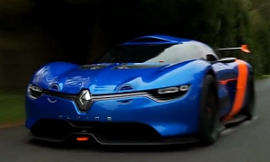 Renault Alpine A110-50 Concept Hits the Track