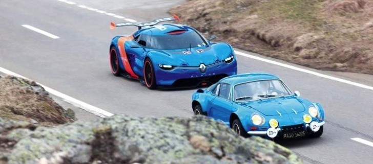 Renault Alpine A110-50 Concept vs Original Alpine A110 