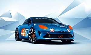 Renault Alpine Celebration Concept Takes a Bow in Le Mans