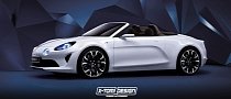 Renault Alpine Vision Cabriolet Could Be Sexier than the Coupe