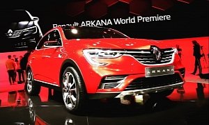 Renault Arkana Looks Awesome in Live Footage