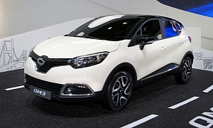 Renault Captur Becomes Samsung QM3 in Korea