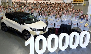 Renault Captur Production Reaches 100,000